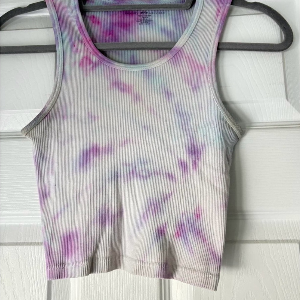 Brandy Melville Pastel Tie-Dye Tank Top